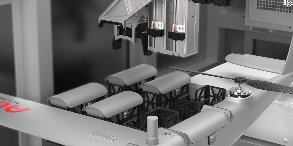Vuelo automático y recarga