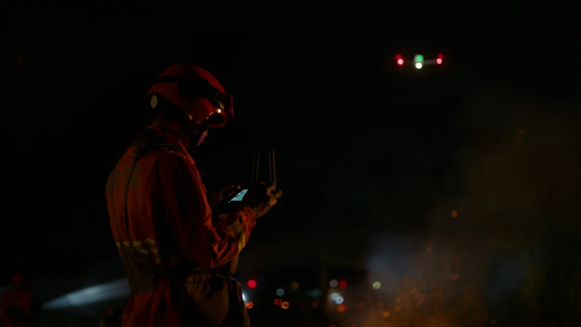 Extinción de incendios y rescate